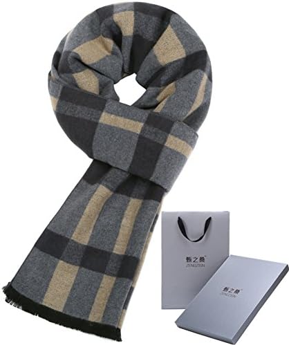 Business man's scarf/Keep warm in autumn and winter scarves/brushed silk scarf-E One Size