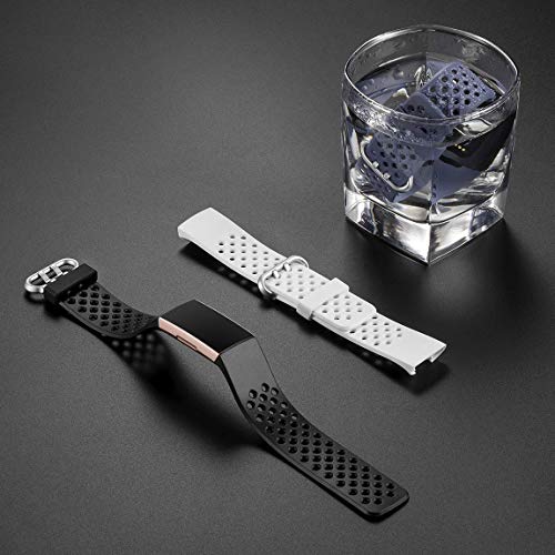 image for Maledan Bands Compatible with Fitbit Charge 3, Replacement Accessories