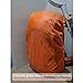 Orange Sport Ultralight Backpack Rain Cover with Pu Stored Bag and Cellphone Waterproof Case for Camping, Hiking, Cycling for iPhone 6S/6 etc.