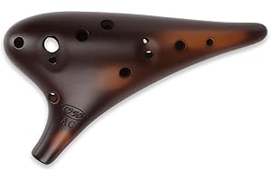 "Forest Whisper" 12 Hole Ocarina Classic Strawfire Masterpiece Collectible,alto C,recommended By Shop Owner