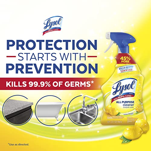 Lysol AllPurpose Cleaner Sanitizing And Disinfecting Spray To Clean