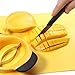 K-Steel Mango Slicer / Peeler / Cutter / Splitter / Pitter Stainless Steel Blade Pit Remover Tool Non Slip Handles Extra Large Mango Cutter Divider Max To 5.3 Inch Mango