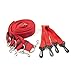 MSsmart(TM) Indoor Technical Bondage Strap Restraints Set,Red