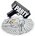 Party With Pride Money Gun, High Gloss Shiny Black, Rainmaker Handheld Cash Gun, Fake Bill Dispenser, Money Shooter (Black)