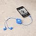 ReTrak Retractable Stereo Earbuds, Blue (ETAUDIOBLU)