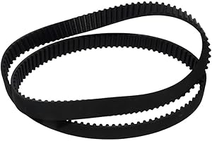 BEMONOC 1Pcs/Pack HTD880-5M-15 Rubber Timing Belts Closed-Loop 880mm Length 176 Teeth 15mm Width Laser Engraving Machine Belt