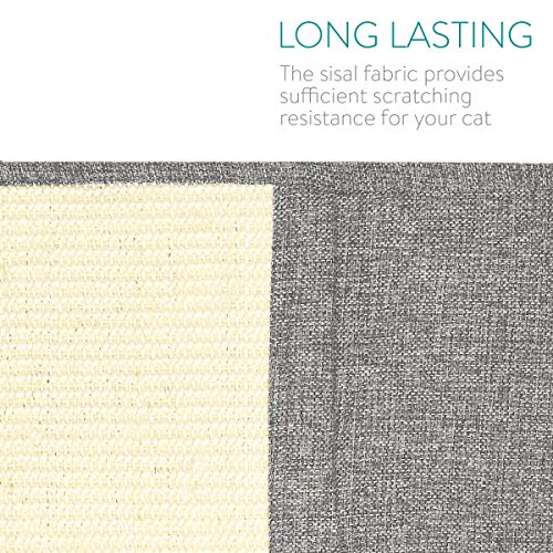 Navaris Cat Scratch Armrest Organizer Sisal Furniture Protector