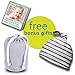 Super Soft Baby Sling Wrap Carrier -Free Adorable Baby Hat-Natural Cotton (GRAY)