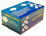 (6 Pack) Extra Large Hot Tub Scum Balls Absorbs Oil & Lotion for Swimming Pool Hot Tub Spa Floating Oil Absorbing Sponge Collects Slime and Grime
