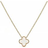 HighSpark Clover Necklaces for Women | Stunning Design Four Leaf Clover Necklace Pendant | Lovely Gift
