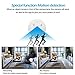 Yumfond Spy Hidden Camera, WiFi Smoke Detector Cam, HD 1080 Motion Detection Night Vision Loop Recording Security Nanny Cam, Wireless Mini Video Recorder (Video Only)
