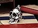 PAURO Men's Large Heavy Gothic Biker Skull Pendant Necklace Punk Rock Stainless Steel Silver Black Vintage