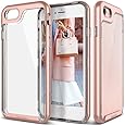 iPhone 7 Case, Caseology [Skyfall Series] Transparent Clear Enhanced Grip [Rose Gold] [Slim Cushion] for Apple iPhone 7 (2016)