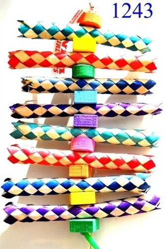 Bonka Bird Toys 1243 Foamy Delight Bird Toy parrot cage craft toys cages cockatiel parrotlet conure