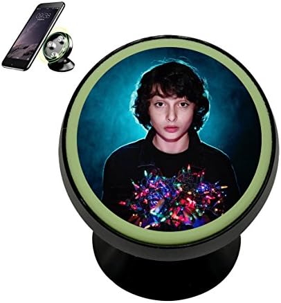 Wolfhard Finn Universal Magnetic Phone Holder, 360 ¡ã Rotation Magnetic Car Mount Holder, With Luminous Function