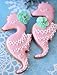 tyoungg 4 pcs/Set Mermaid Starfish Shell Hippocampus Sea Creatures Animal Shape Stainless Steel Cookie Cutter Fondant Cutter