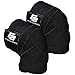 Fit Active Sports Knee Wraps for Weightlifting – 72” Elastic Knee Support Straps with Non-Slip Hook & Loop Closure – Knee Protection for Squats, Powerlifting, Cross Training – 1 Pair