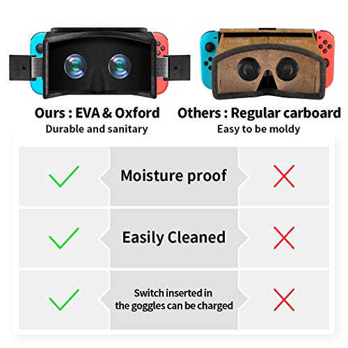 VR Headset for Nintendo Switch, OIVO 3D Labo Virtual Reality Glasses