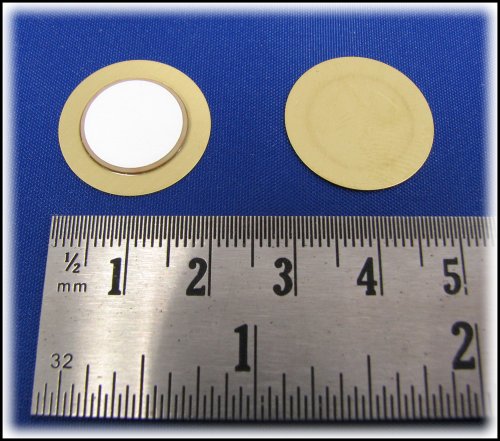 12-pack 20mm Piezo Disks
