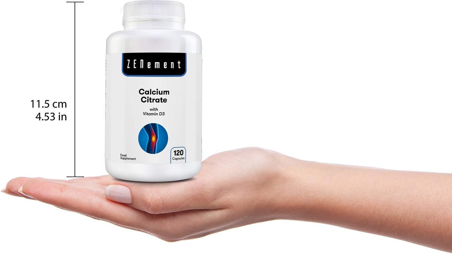 Calcium Citrate with Vitamin D3 and K2, for Healthy Teeth Bones and Muscles, Formulated with Enhanced D3 and K2 - Image 5
