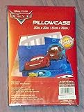 DISNEY PIXAR CARS PILLOWCASE~MCQUEEN AND MATER~SIZE 20