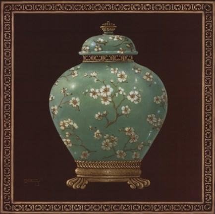Janet Kruskamp - Jade Ginger Jar Art Print LAST ONES IN INVENTORY!!