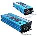 1000W Car Power Inverter DC 12V to AC 110V Converter with 2 Cigarette Lighter Sockets and Digital Display 2 AC Outlets and 4 USB Charging Ports fo