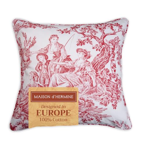 Maison d' Hermine Cotton 18" x 18" Pillow Cover