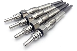 Ensun DRX00059 Diesel Glow Plug - Fast Start Dual Coil - Compatible with - 1997-2004 VW 1.9 TDI (Pack of 4)