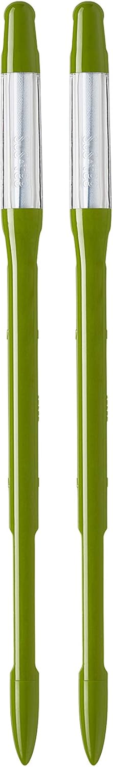 SUStee Watering Indicator for plants (Set of 2) - Smart Watering for All Plants Works in All Soils, Green