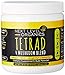 Tetrad 4 Mushroom Blend - Lions Mane, Cordyceps, Reishi, and Turkey Tail - Complete Brain and Body Wellness Blend for Focus, Natural Energy, Stress Management, and Vitality -Vegan, GF, Non-GMO