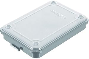 TRUSCO T-15SV Trunk Tool Box, 6.0 x 4.1 x 1.1 x 1.1 inches (154 x 105 x 29 cm), Silver