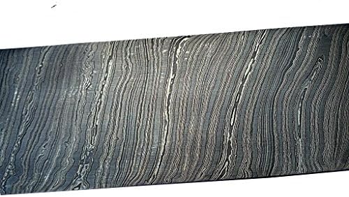 8731 ..... 10 " custom Damascus Steel Twisted pattern billet / bar for knife making / Custom Twisted pattern damascus steel billet blank for knife making supplies