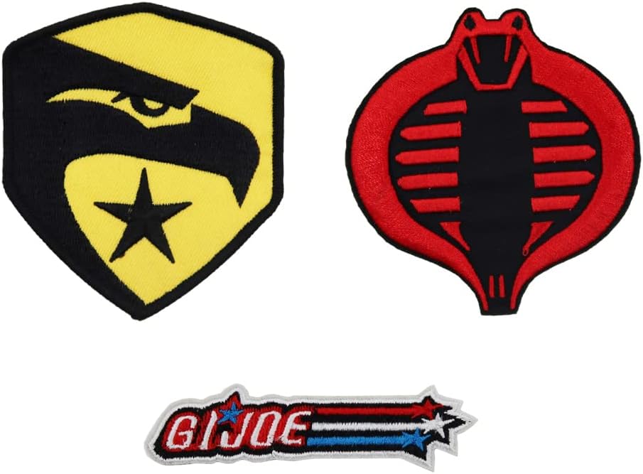 Mixed Media - GI Joe Halloween Costume Embroidered Iron On Patches