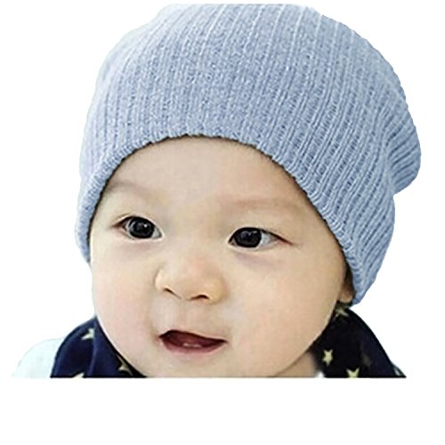 Baby Boys Beanie Hat, 1 to 3 years, Baby Blue