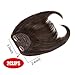 Clip in Hair Bangs Human Hair Bangs Fringe Clip in Hair Extensions One Piece Dark Brown