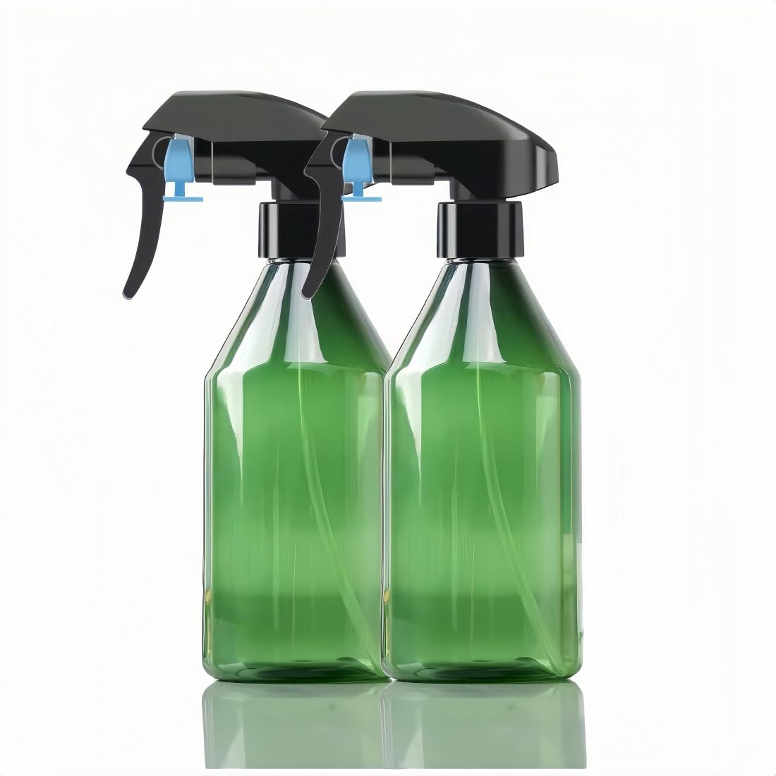 Cevvako 2Pcs Plant Spray Bottles, One Hand Plant Mister Spray Bottle, 10oz 300ML Plant Sprayer Mister for Garden, Plants, Flowers, Cleaning