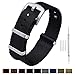 Ritche NATO Watch Strap with Heavy Buckle 18mm 20mm 22mm Premium Seat Belt Nylon Watch Bands for Men Women