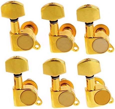 Tstoy 6pcs Golden Guitar String Tuning Pegs Tuners Machine Heads