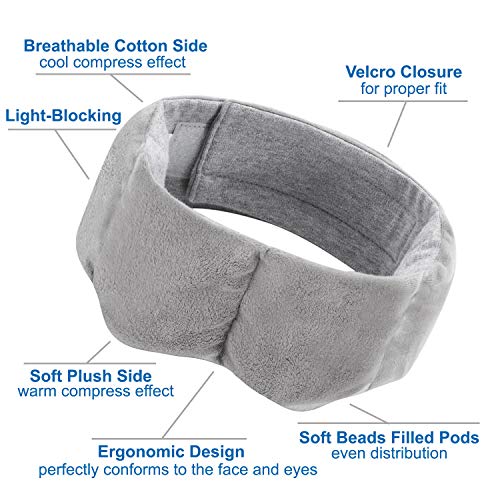Koamask Weighted Sleep Mask Pain Relief Hot Cold Therapy Headache
