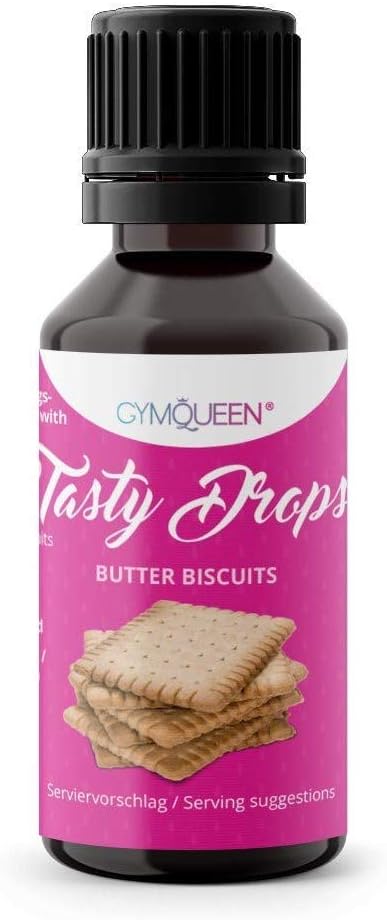 GymQueen Tasty Drops 6x30ml Butter Cookie