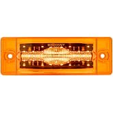 Maxxima M20395Y Amber 2" x 6" Super Bright LED Combination Clearance Marker Light