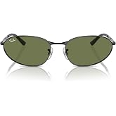 Ray-Ban Unisex Rb3734 Oval Sunglasses