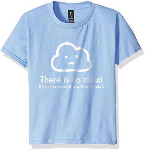 There Is No Cloud IT Joke Funny Programmer Geek Nerd T-shirt