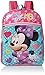 Disney Girls' Minnie Backpack with Lunch, Blue, NO Size