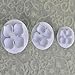 Rienar 3pcs Hydrangea Flower Fondant cutter