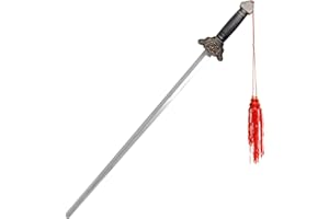 Simple polymer Telescopic Retractable Sword, Kung Fu Taichi Chinese Sword, Practice Performing Magic Sword, Halloween Role Play