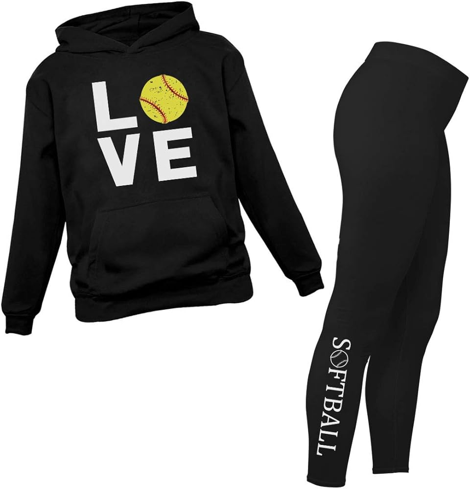 softball hoodies and sweatpants