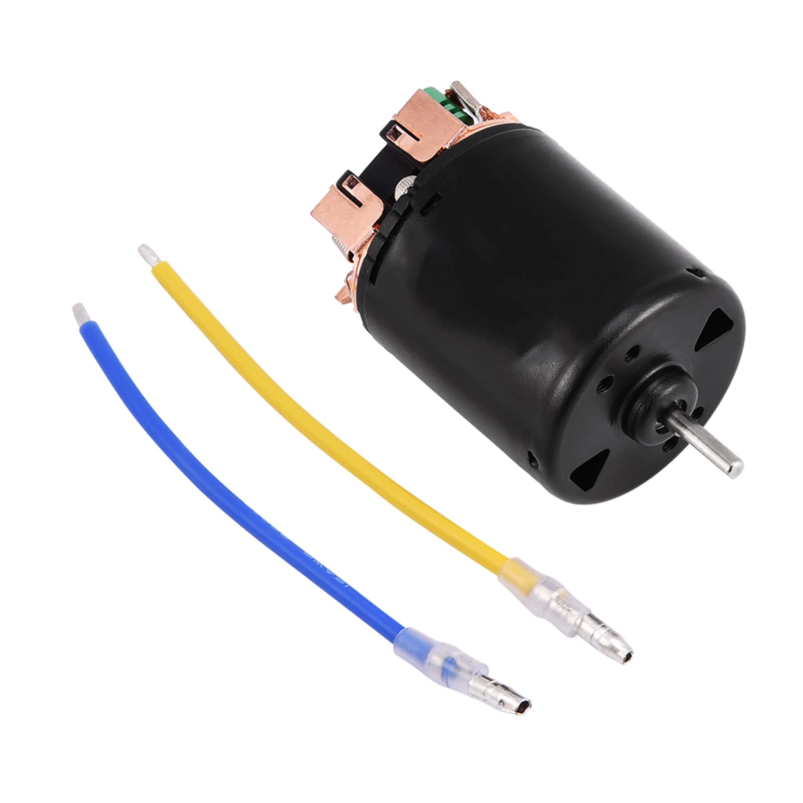 RC Car Brushed Motor, 4 Poles Alloy 540 Sensorless Brushed Motor 17T / 27T / 45T / 80T / 21T for 1/10 RC Car Truck(80T)
