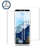 [2 Pack] Galaxy S8 Screen Protector, Loopilops [9H Hardness][Anti-Scratch][Anti-Bubble][3D Curved] [High Definition] [Ultra Clear] Tempered Glass Screen Protector for Samsung Galaxy S8